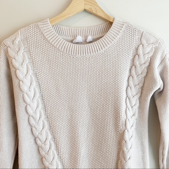 SOLD Gap | Kids Cream Sweater Dress, Size Medium - Picture 5 of 8